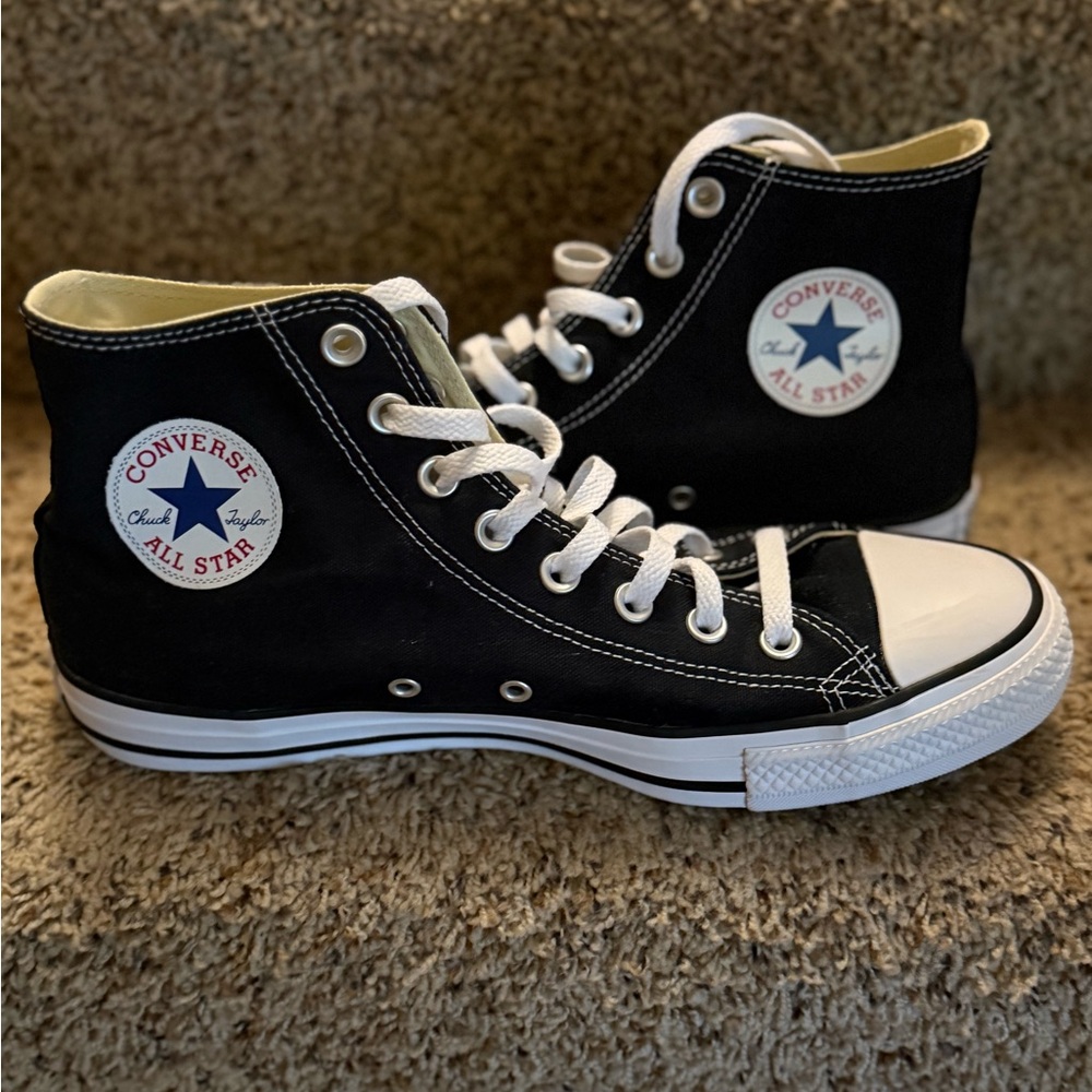 Converse Classic Black and White High-Tops